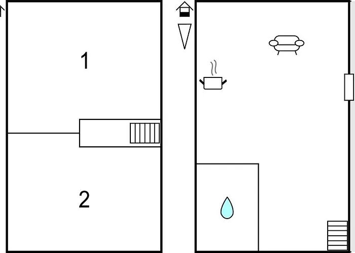 Two-bedroom In Σπίτι διακοπών Podamirowo